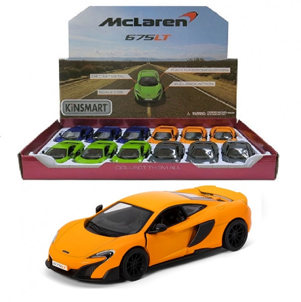 McLaren 675LT - Escala 1/36 - Kinsmart - (Sin caja)