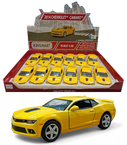 Chevrolet Camaro (2014) Escala 1/38 Kinsmart