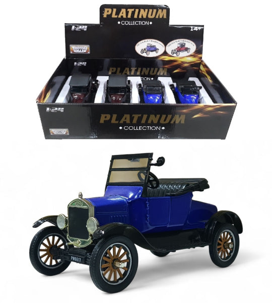 Ford Model T-Runabout 1925 2 Puertas - Escala 1/24 - MotorMax - (Sin caja)