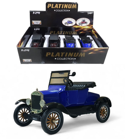 Ford Model T-Runabout 1925 2 Puertas - Escala 1/24 - MotorMax - (Sin caja)
