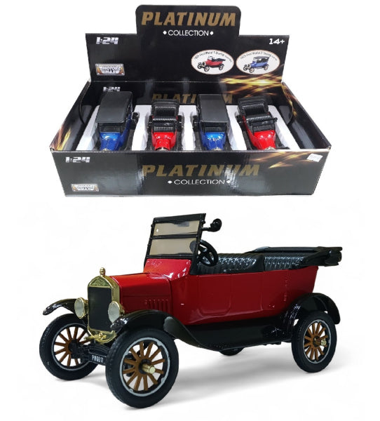 Ford Model T-Touring 1925 4 Puertas - Escala 1/24 - MotorMax - (Sin caja)