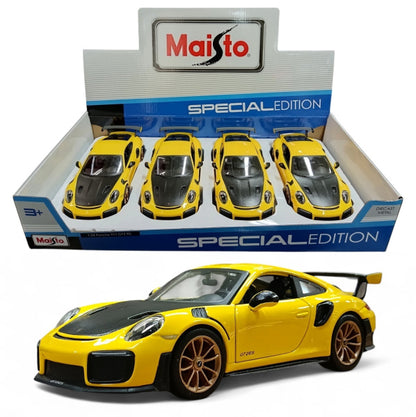 Porsche 911 GT2 RS 2018 - Escala 1/24 - Maisto - (Sin caja)