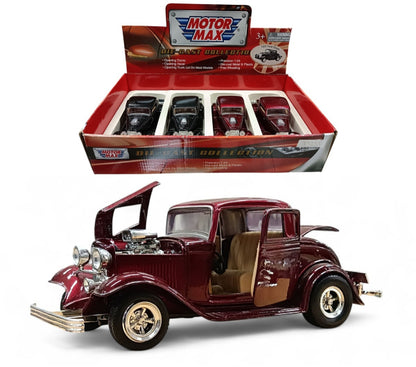 Ford Coupe 1932 - Escala 1/24 - MotorMax - (Sin caja)