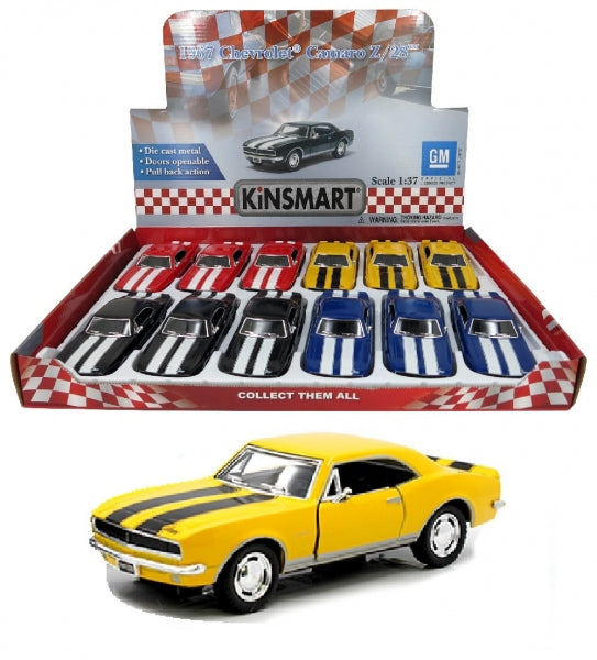 Chevrolet Camaro Z-28 1967- Escala 1/37 - Kinsmart - (Sin caja)