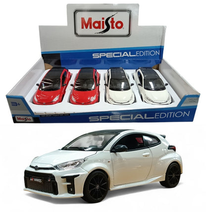 Toyota Yaris GR - Escala 1/24 - Maisto (sin caja)