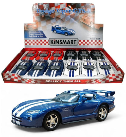 Dodge Viper - Escala 1/36 - Kinsmart - (Sin caja)