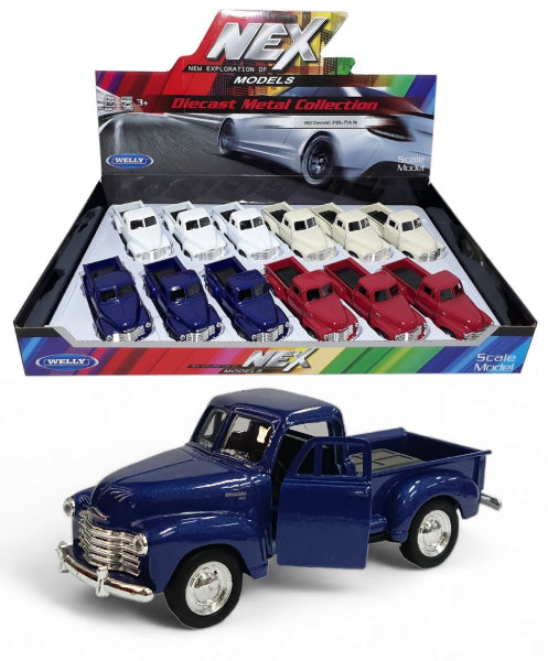 Chevrolet 3100 Pickup 1953 - Escala 1/34 - Welly - (Sin caja)