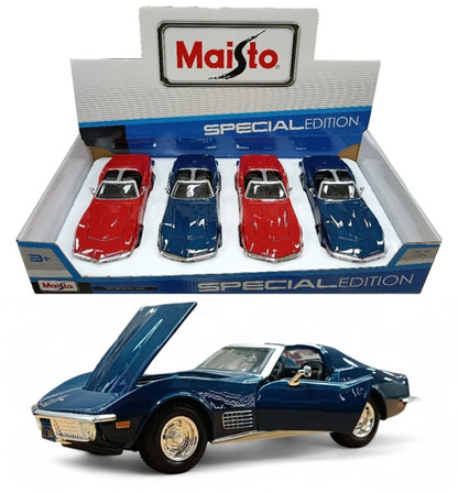 Chevrolet Corvette 1970 - Escala 1/24 - Maisto - (Sin caja)