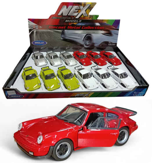 Porsche 911 Turbo - Escala 1/34 - Welly - (Sin caja)
