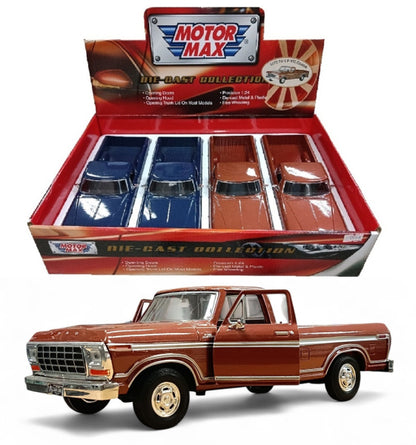 Ford F-150 1979 Custom - Escala 1/24 - Motormax (sin caja)