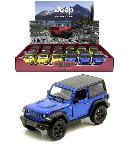 Jeep Wrangler - Escala 1/34 - KINSMART