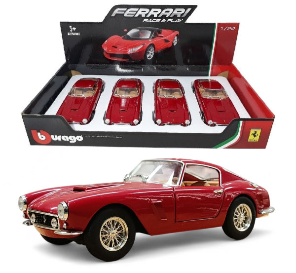 Ferrari 250 GT Berlinetta Passo Corto - Escala 1/24 - Burago - (Sin caja)