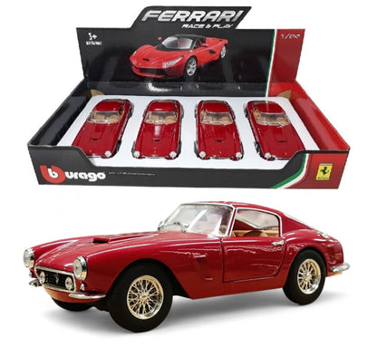 Ferrari 250 GT Berlinetta Passo Corto - Escala 1/24 - Burago - (Sin caja)