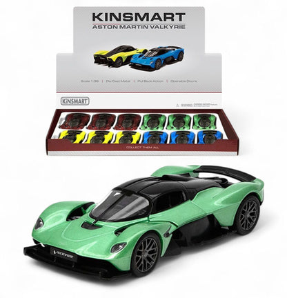 Aston Martin Valkyrie - Escala 1/36 - Kinsmart - (Sin caja)