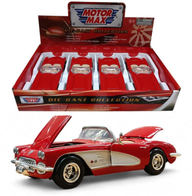 Chevrolet Corvette 1959 - Escala 1/24 - MotorMax - (Sin caja)