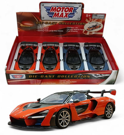 McLaren Senna - Escala 1/24 - MotorMax - (Sin caja)