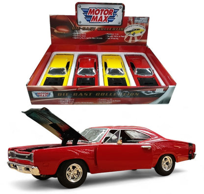Dodge Coronet Super Bee 1969 - Escala 1/24 - MotorMax - (Sin caja)