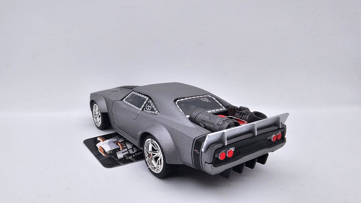Dodge Ice Charger de Dominic Toretto - "RAPIDOS Y FURIOSOS 8" - Escala 1/32 - Jada