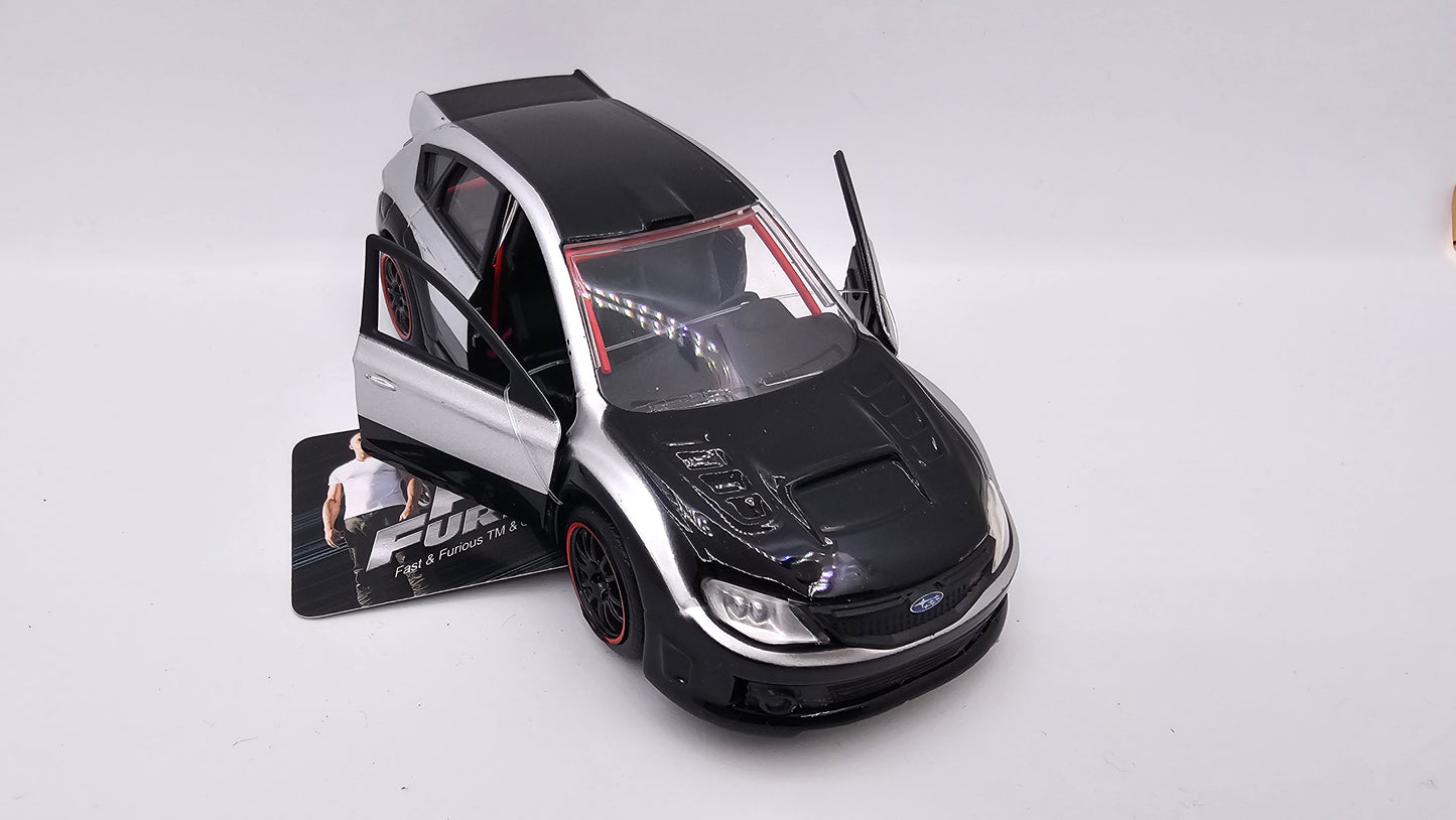 Subaru Impreza 2008 de Brian O´Conner - "RAPIDO Y FURIOSO 4" - Escala 1/32 - Jada