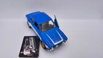 Ford Escort 1974 de Brian O´Conner - "RAPIDO Y FURIOSO 6" - Escala 1/32 - Jada