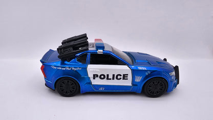 Auto de Policia Mustang Barricada - Transformers 5 - Escala 1/32 - Jada