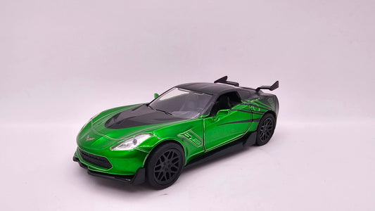 Chevrolet Corvette 2016 "Crosshairs" - Transformers 5 - Escala 1/32 - Jada