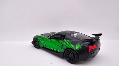 Chevrolet Corvette 2016 "Crosshairs" - Transformers 5 - Escala 1/32 - Jada