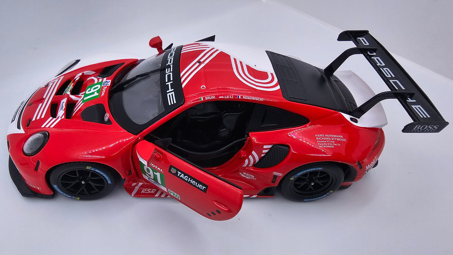 Porsche 911 RSR - Escala 1/24 - BURAGO (sin caja)