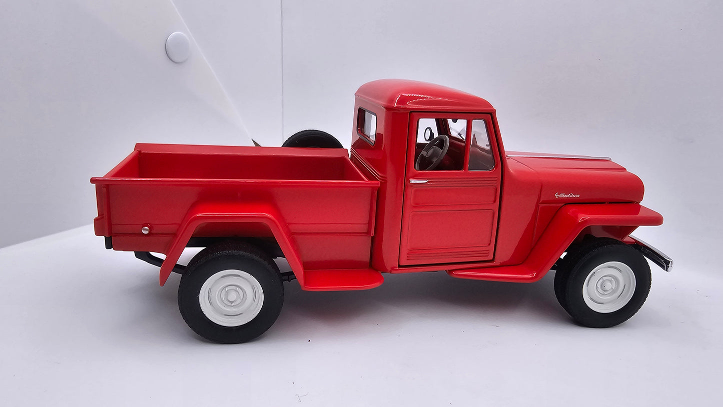 Jeep Willys Pick Up 1947 - Escala 1/24 - WELLY (sin caja)