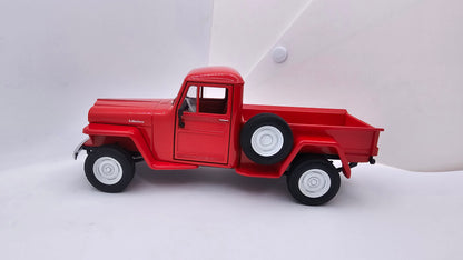 Jeep Willys Pick Up 1947 - Escala 1/24 - WELLY (sin caja)