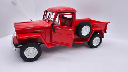 Jeep Willys Pick Up 1947 - Escala 1/24 - WELLY (sin caja)