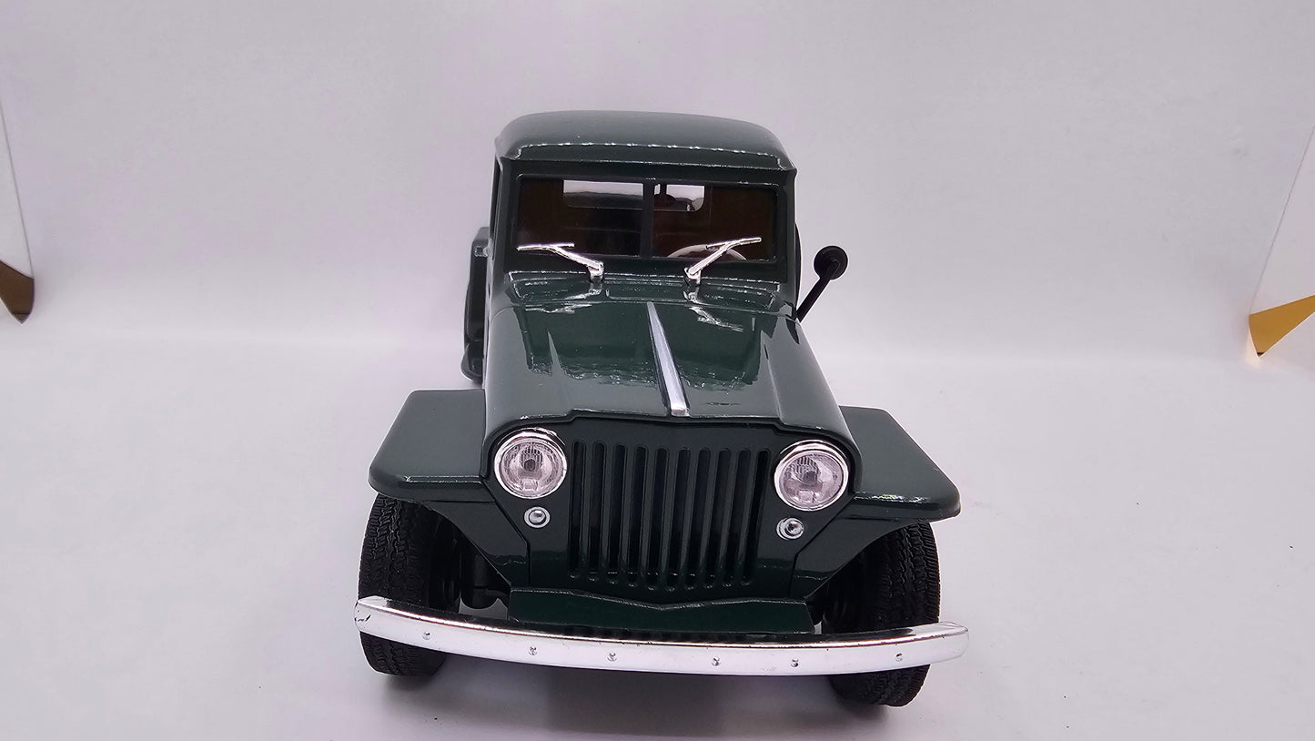 Jeep Willys Pick Up 1947 - Escala 1/24 - WELLY (sin caja)