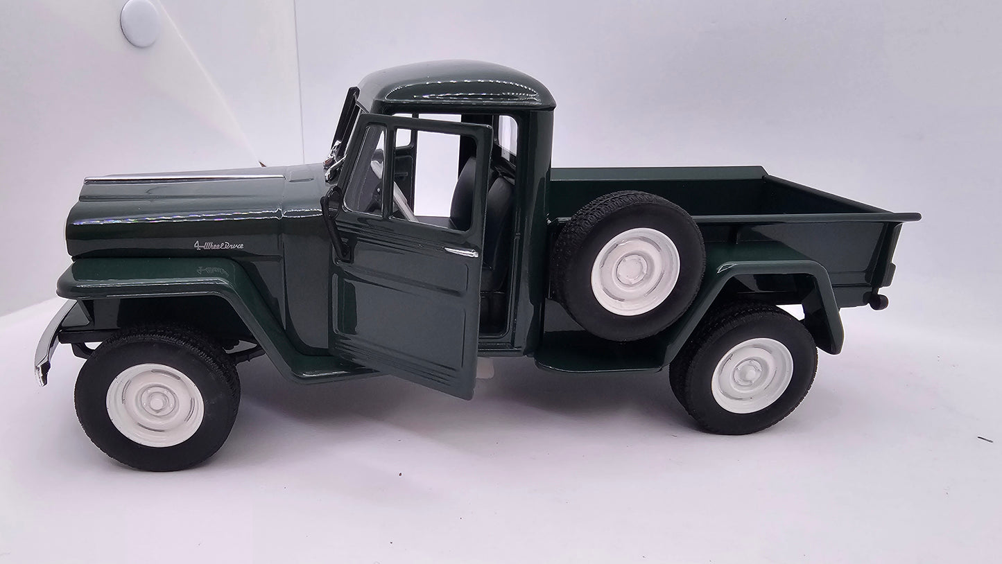 Jeep Willys Pick Up 1947 - Escala 1/24 - WELLY (sin caja)