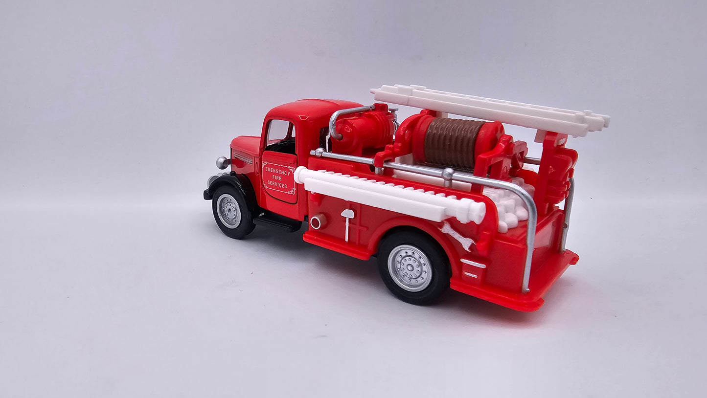 Camion de Bomberos Clasico - Escala 1/38 - GOKI - (Sin Caja)