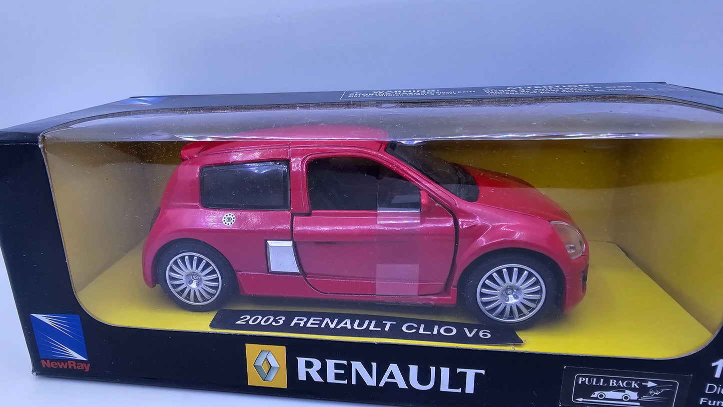 Renault Clio V6 - Escala 1/32 - NewRay