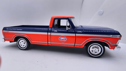 Ford F-150 1979 Custom GULF - Escala 1/24 - Motormax (sin caja)