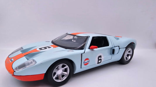 Ford GT Concept GULF - Escala 1/24 - Motormax (sin caja)
