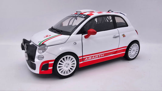 Fiat 500 R3T ABARTH - Escala 1/24 - Motormax (sin caja)