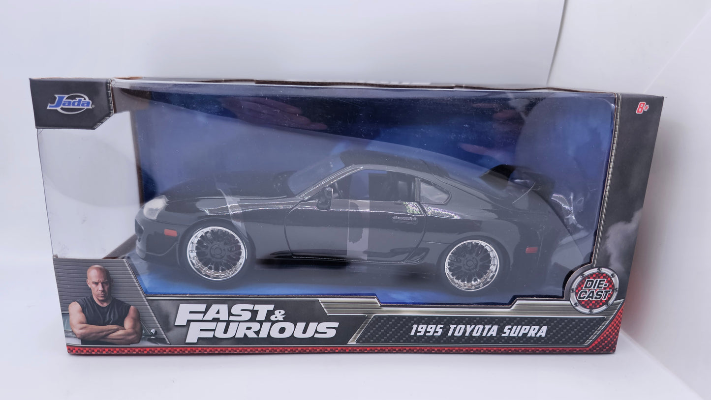 Toyota Supra 1995 de Roman Pearce "Rápidos y Furiosos 5" - Escala 1/24 - Jada