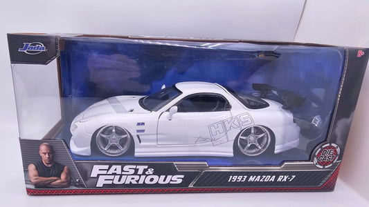 Mazda RX-7 1993 de Edwin - "Rápido y Furioso" - Escala 1/24 - Jada