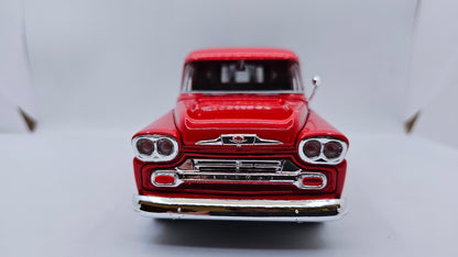Chevy Apache 1958 Grúa - Escala 1/24 - Motormax (sin caja)