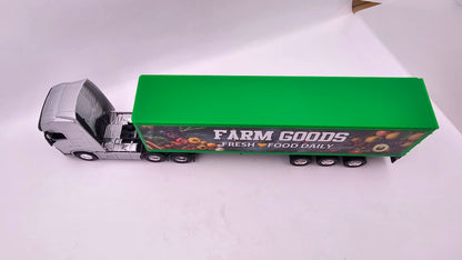 Camion Furgon Volvo FH -  Escala 1/64 - Welly - (Sin Caja)