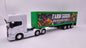 Camion Furgon Scania V8  R730 -  Escala 1/64 - Welly - (Sin Caja)