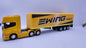 Camion Furgon Scania V8  R730 -  Escala 1/64 - Welly - (Sin Caja)