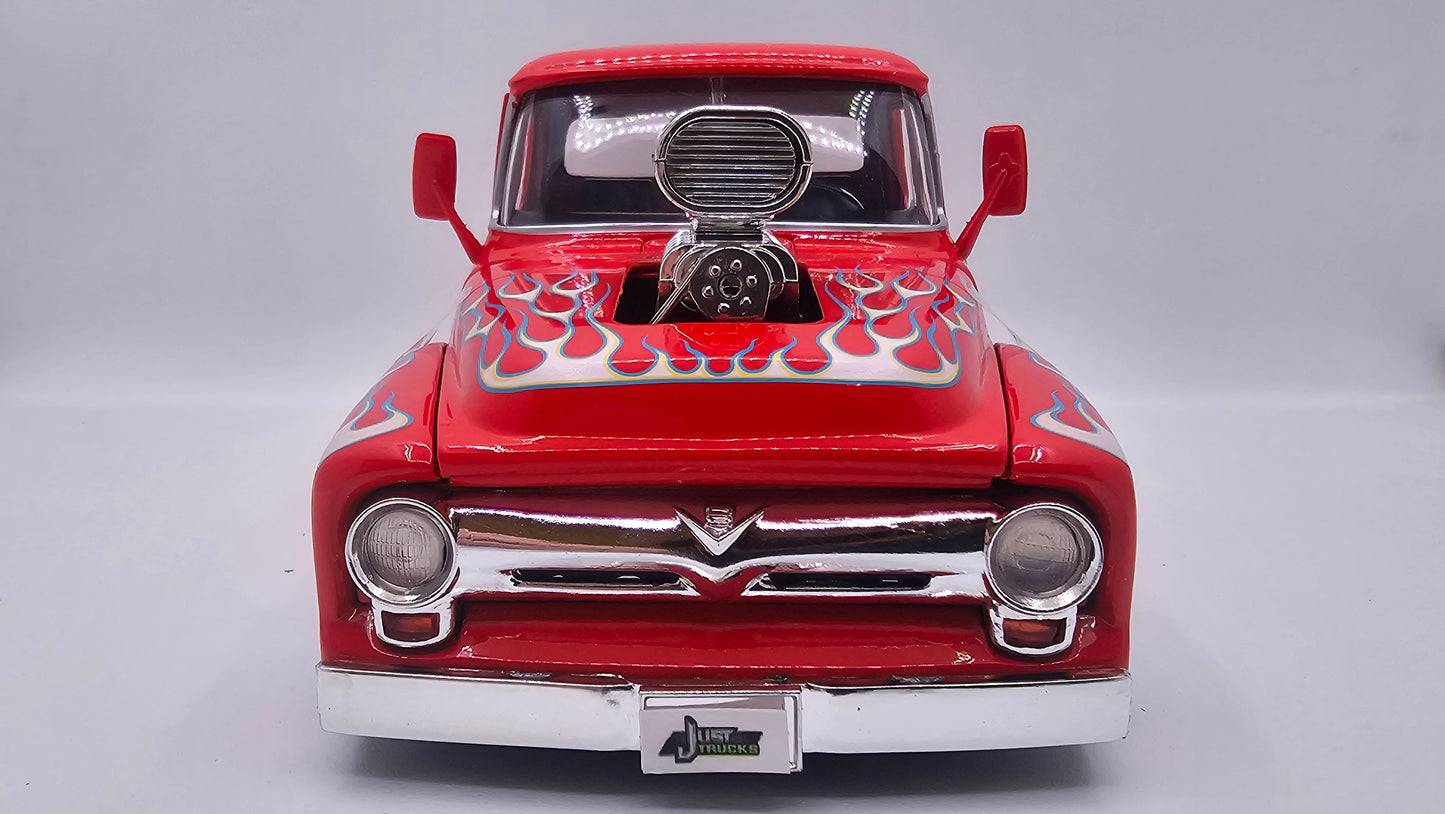 Ford F-100 Custom 1956 - Escala 1/24 - Jada (sin caja)
