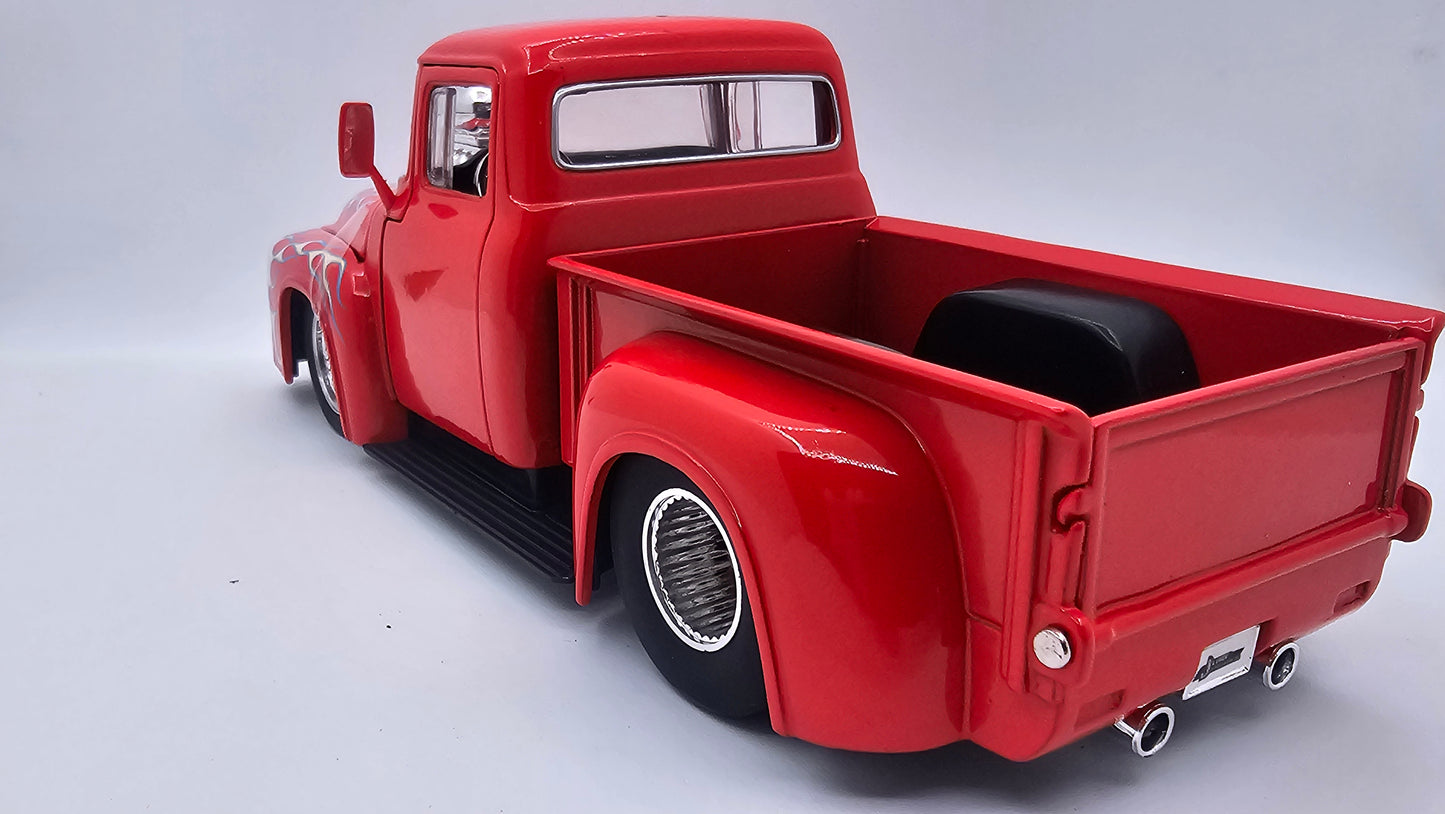 Ford F-100 Custom 1956 - Escala 1/24 - Jada (sin caja)