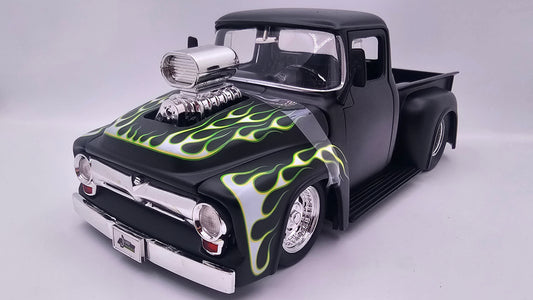 Ford F-100 Custom 1956 - Escala 1/24 - Jada (sin caja)