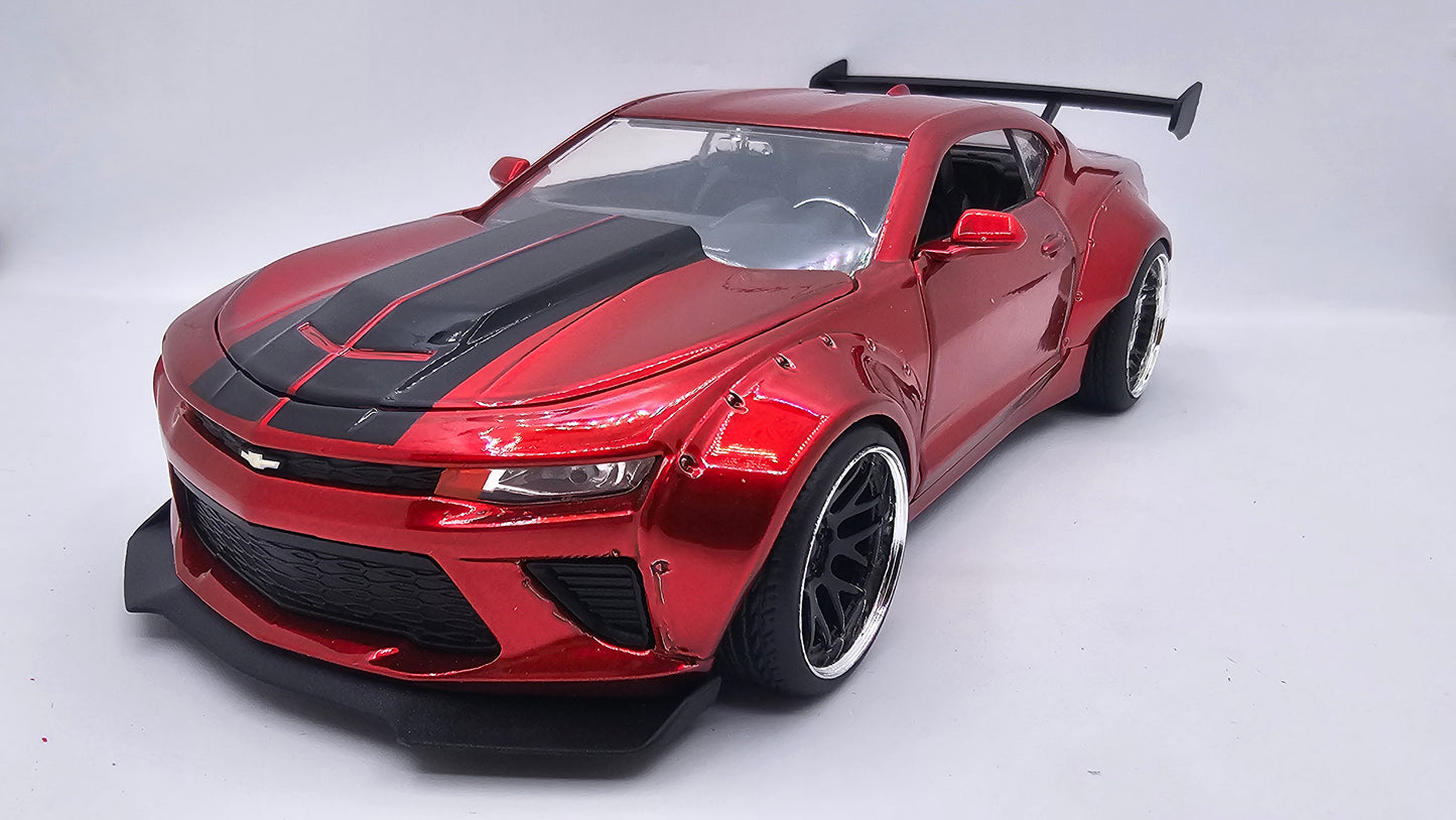 Chevrolet Camaro SS Wide Body 2016 - Escala 1/24 - Jada (sin caja)