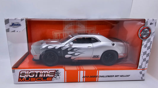Dodge Challenger SRT HELLCAT 2015 Custom - Escala 1/24 - Jada