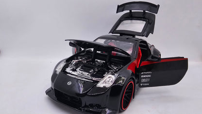 Nissan 350Z (Z33) 2003 - Escala 1/24 - Jada (sin caja)